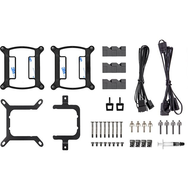 Kühlsystem für Flüssigkeitskühlung Thermaltake TH240 V2 ARGB Sync Black - CL-W361-PL12SW-A - Foto 4