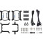 Kühlsystem für Flüssigkeitskühlung Thermaltake TH240 V2 ARGB Sync Black - CL-W361-PL12SW-A - Foto 4