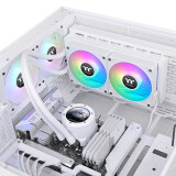 Système de refroidissement liquide Thermaltake TH240 V2 Ultra EX ARGB Sync Snow Edition (CL-W425-PL12SW-A)
