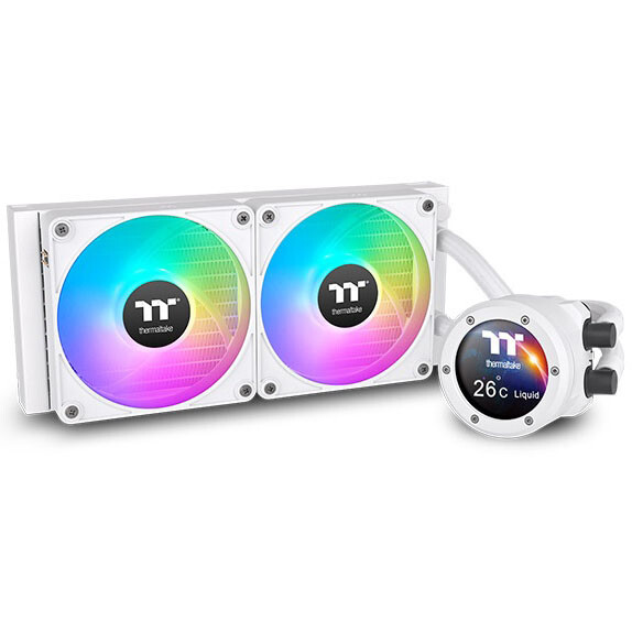 Flüssigkeitskühlsystem Thermaltake TH280 V2 Ultra EX ARGB Sync Snow Edition - CL-W427-PL14SW-A