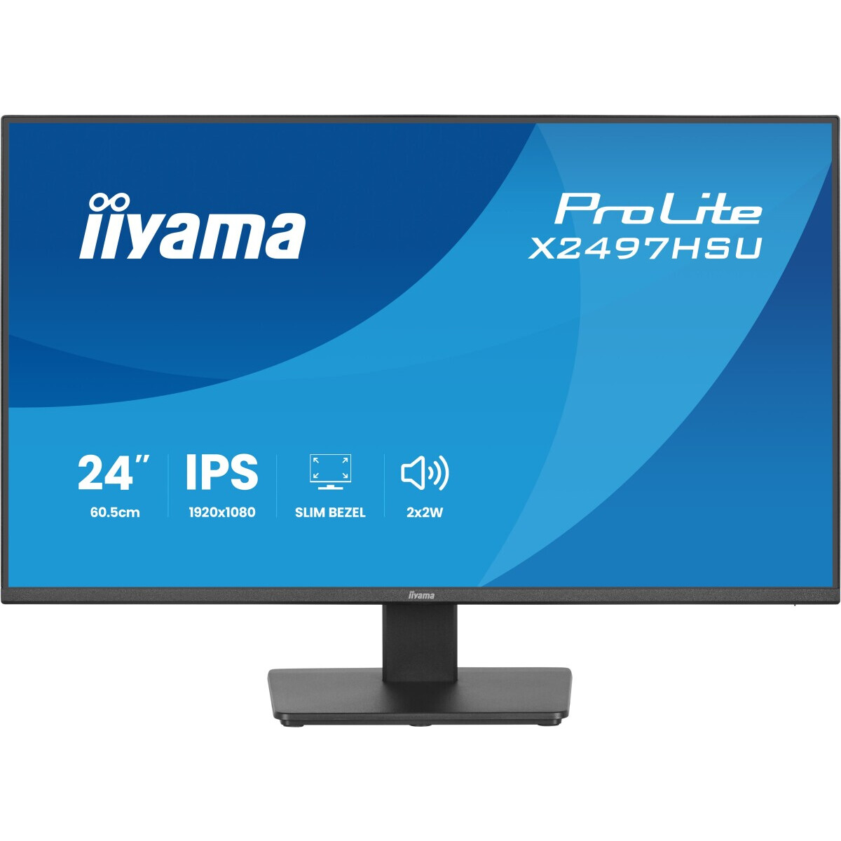 Moniteur iiyama 24" ProLite X2497HSUB1 - X2497HSU-B1