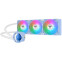 Système de refroidissement liquide Thermaltake TH360 V2 Ultra ARGB Sync Hydrangea Blue - CL-W420-PL12BU-A
