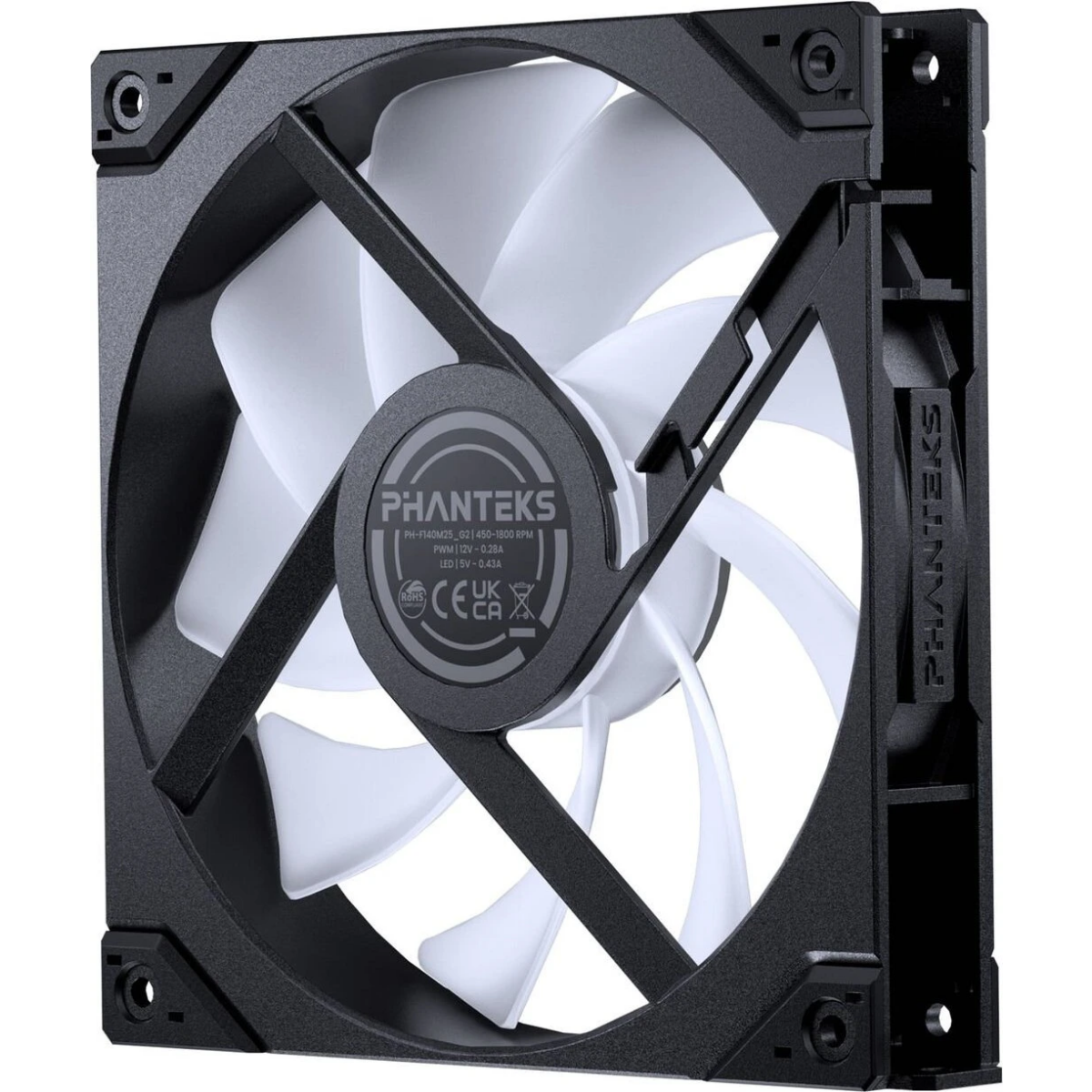 Ventilateur pour boîtier Phanteks M25-140 Gen2 D-RGB Black - PH-F140M25_G2_DBK01 - photo 4