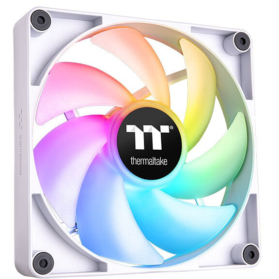 Gehäuselüfter Thermaltake CT120 ARGB Sync Fan White (2-Fan Pack) - CL-F153-PL12SW-A