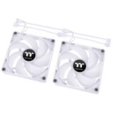 Ventilateur pour boîtier Thermaltake CT120 ARGB Sync Fan White (pack de 2) (CL-F153-PL12SW-A)