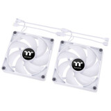 Ventilateur pour boîtier Thermaltake CT140 ARGB Sync Fan White (pack de 2) (CL-F154-PL14SW-A)