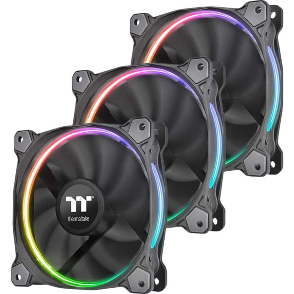 Ventilateur pour boîtier Thermaltake Riing 14 RGB Radiator Fan TT Premium Edition (3-Fan Pack) - CL-F051-PL14SW-A