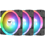 Ventilateur pour boîtier Thermaltake Swafan EX12 ARGB Sync Fan Noir (pack de 3 ventilateurs) (CL-F167-PL12SW-A)