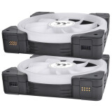 Ventilateur pour boîtier Thermaltake Swafan EX12 ARGB Sync Fan Noir (pack de 3 ventilateurs) (CL-F167-PL12SW-A)