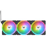 Ventilateur pour boîtier Thermaltake Swafan EX12 ARGB Sync Fan Noir (pack de 3 ventilateurs) (CL-F167-PL12SW-A)