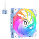 Ventilateur pour boîtier Thermaltake SWAFAN EX14 ARGB Sync Fan Hydrangea Blue TT Premium Edition (pack de 3 fans) (CL-F184-PL14BU-A)