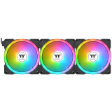 Ventilateur pour boîtier Thermaltake SWAFAN EX14 ARGB Sync Fan Black TT Premium Edition (pack de 3 fans) (CL-F168-PL14SW-A)