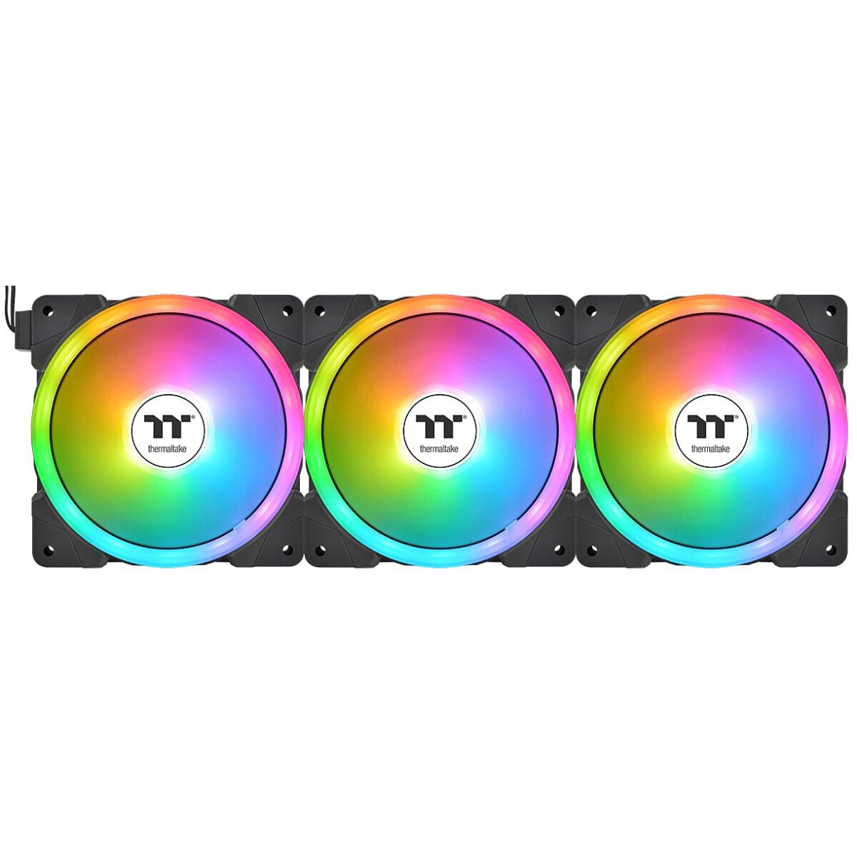 Gehäuselüfter Thermaltake SWAFAN EX14 ARGB Sync Fan Black TT Premium Edition (3-Fan Pack) - CL-F168-PL14SW-A