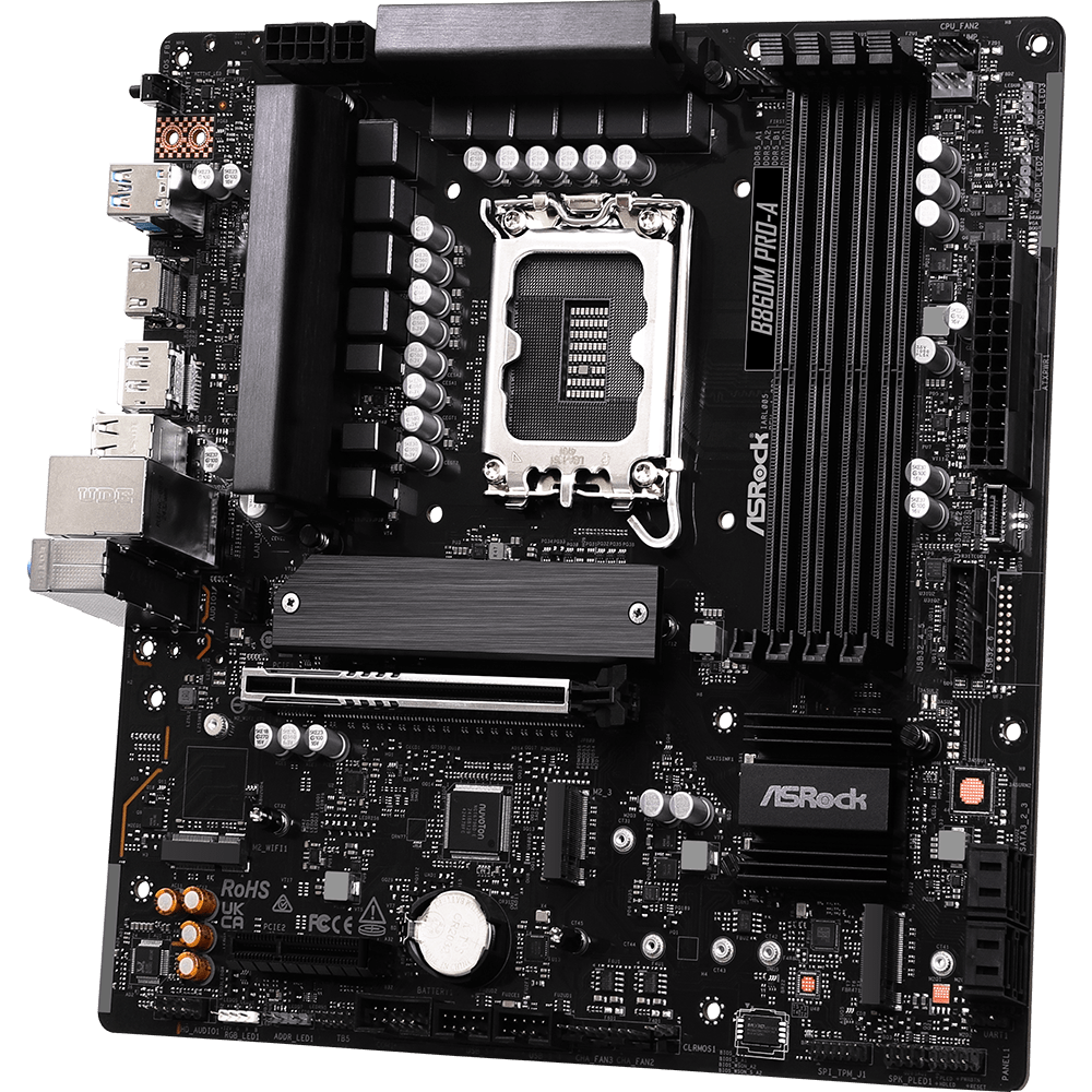Mainboard ASRock B860M Pro-A - Foto 3