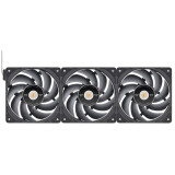 Ventilateur pour boîtier Thermaltake Toughfan EX12 Pro High Static Pressure Fan Noir (pack de 3 ventilateurs) (CL-F171-PL12BL-A)
