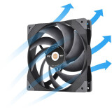 Ventilateur pour boîtier Thermaltake SWAFAN GT14 TT Premium Edition Black (CL-F157-PL14BL-A)