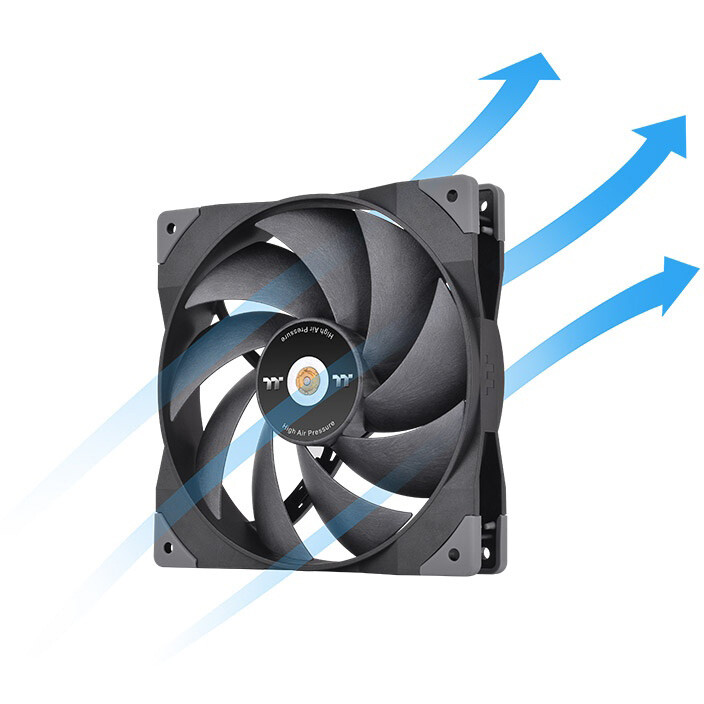 Ventilateur pour boîtier Thermaltake SWAFAN GT14 TT Premium Edition Black - CL-F157-PL14BL-A - photo 3