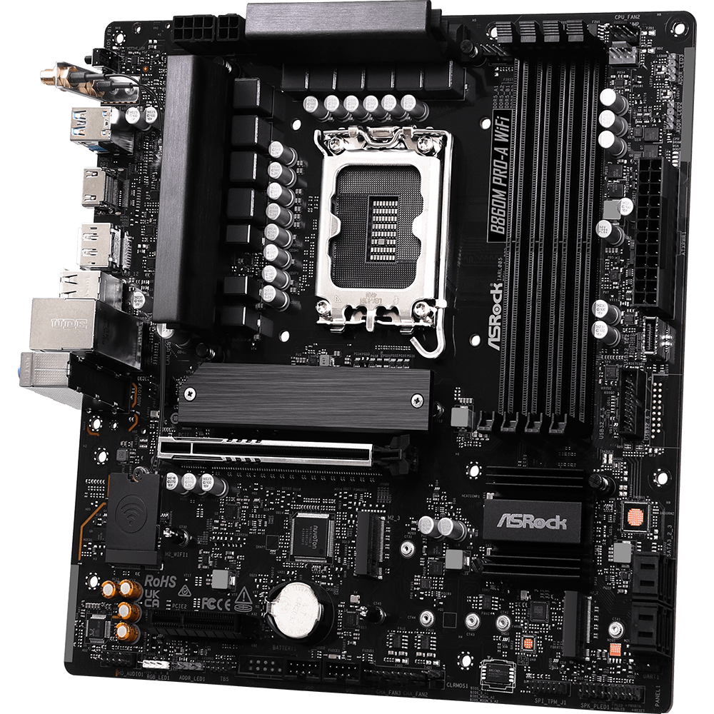 Mainboard ASRock B860M Pro-A WiFi - Foto 3