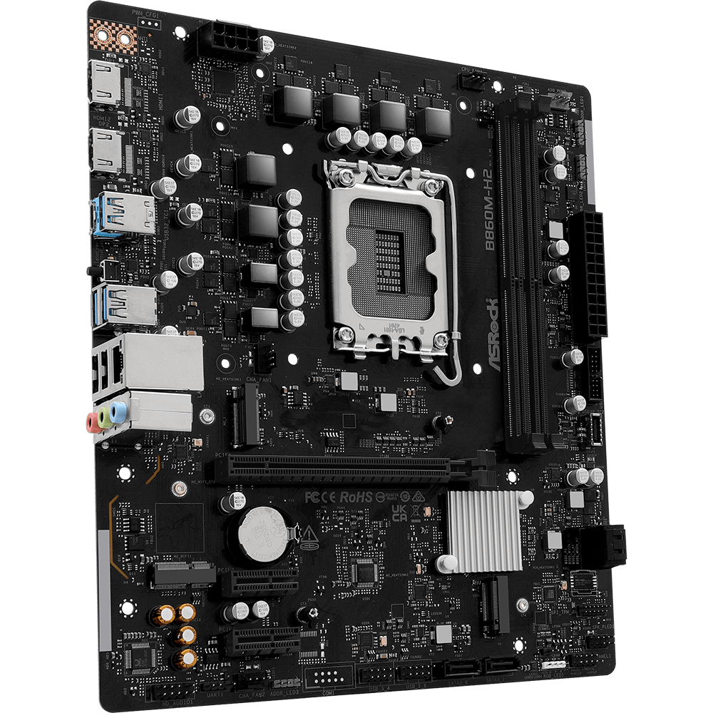 Mainboard ASRock B860M-H2 - Foto 2