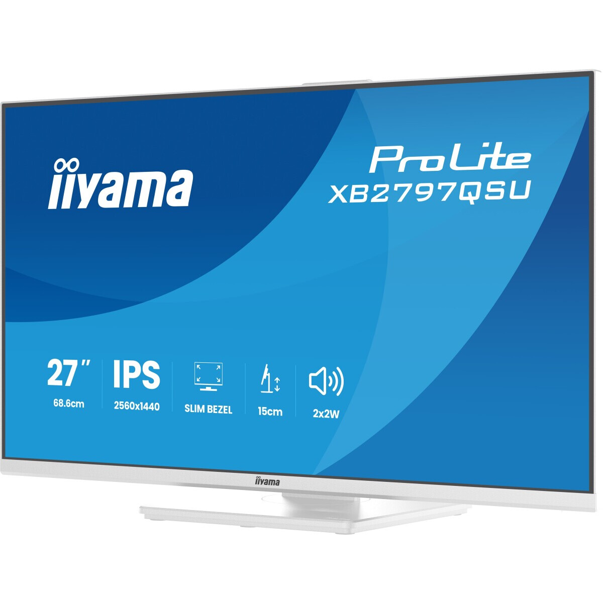 Monitor iiyama 27" ProLite XB2797QSU-W1 - Foto 8