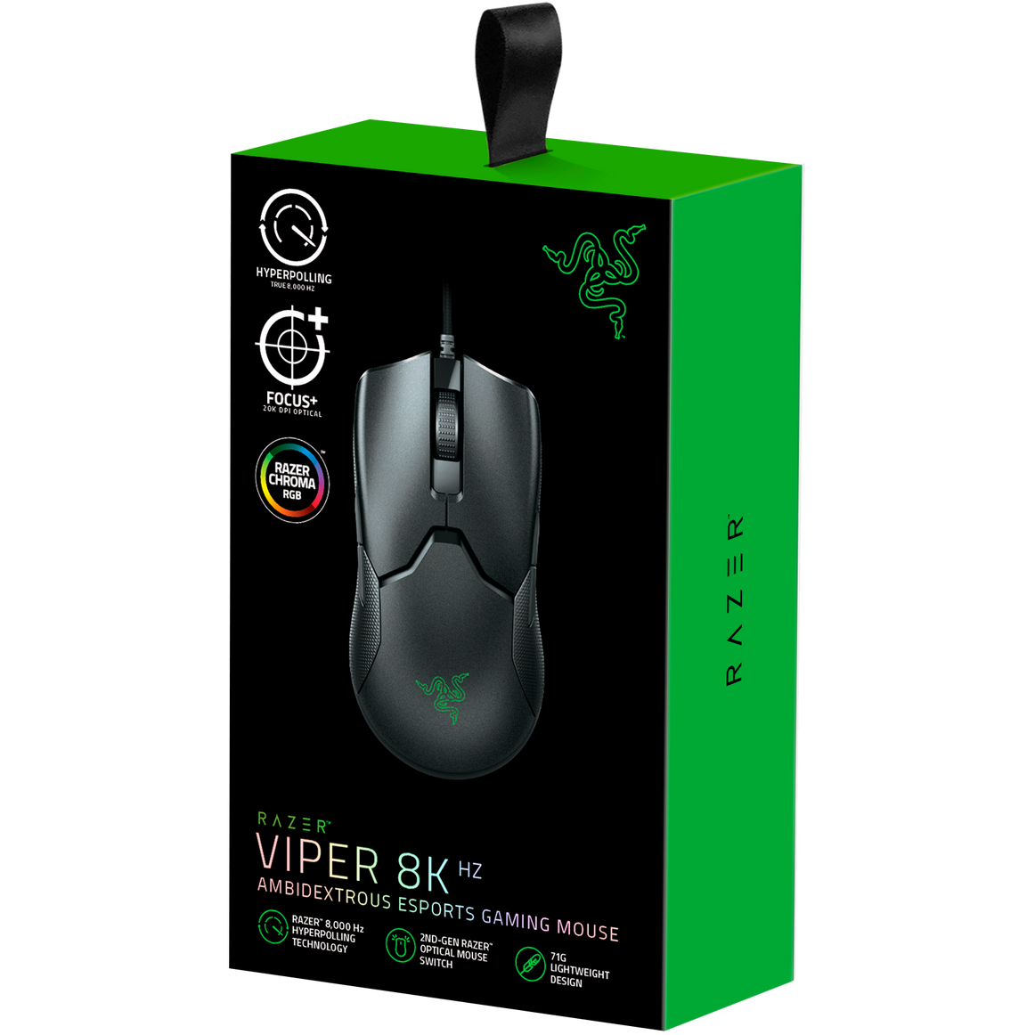 Maus Razer Viper 8KHz - RZ01-03580100-R3M1 - Foto 6