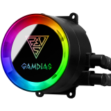 Système de refroidissement liquide GAMDIAS Chione P2-360R Noir (CHIONE P2-360R)