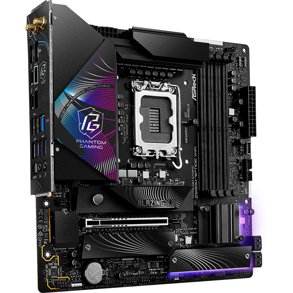 Mainboard ASRock Z890M Riptide WiFi - Foto 2
