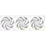 Ventilateur pour boîtier Zalman ZM-DF120 A3 Blanc (3 pièces) (ZM-DF120 A3 WHITE)