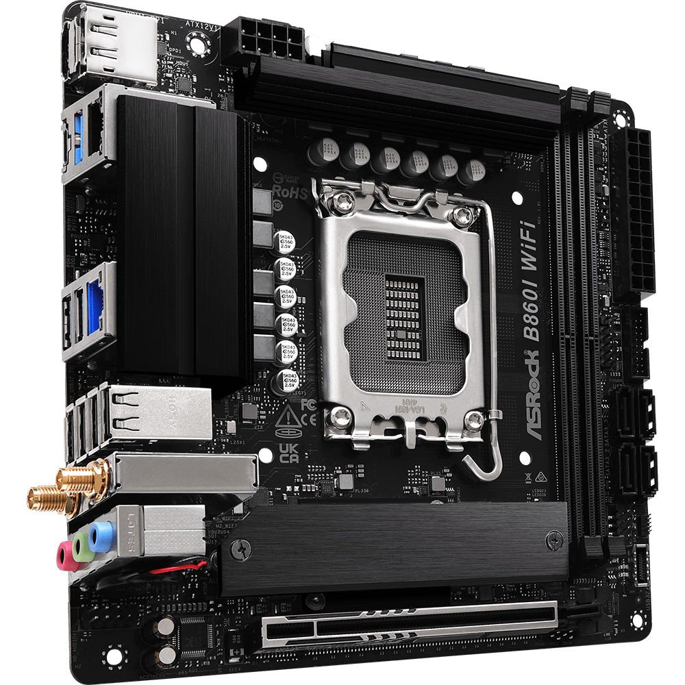 Mainboard ASRock B860I WiFi - Foto 2