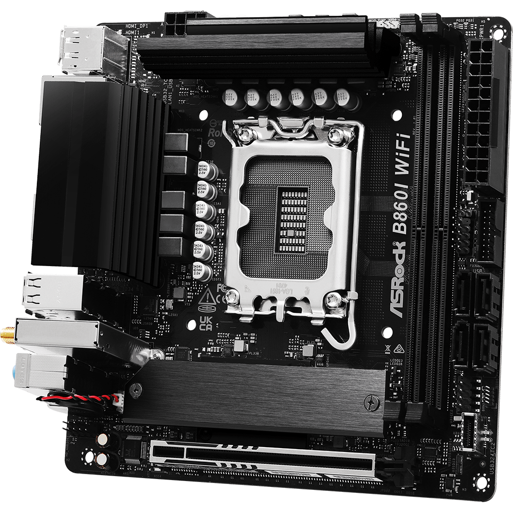 Mainboard ASRock B860I WiFi - Foto 3
