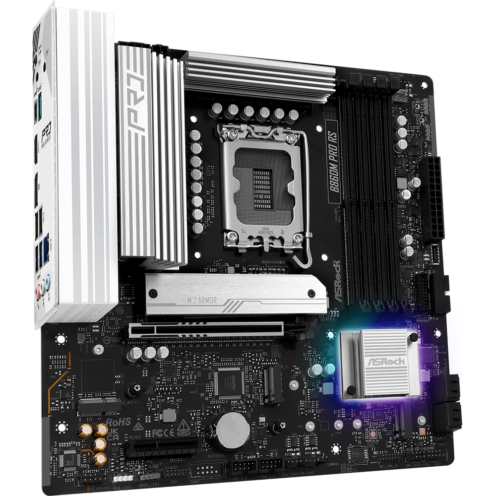 Mainboard ASRock B860M Pro RS - Foto 2