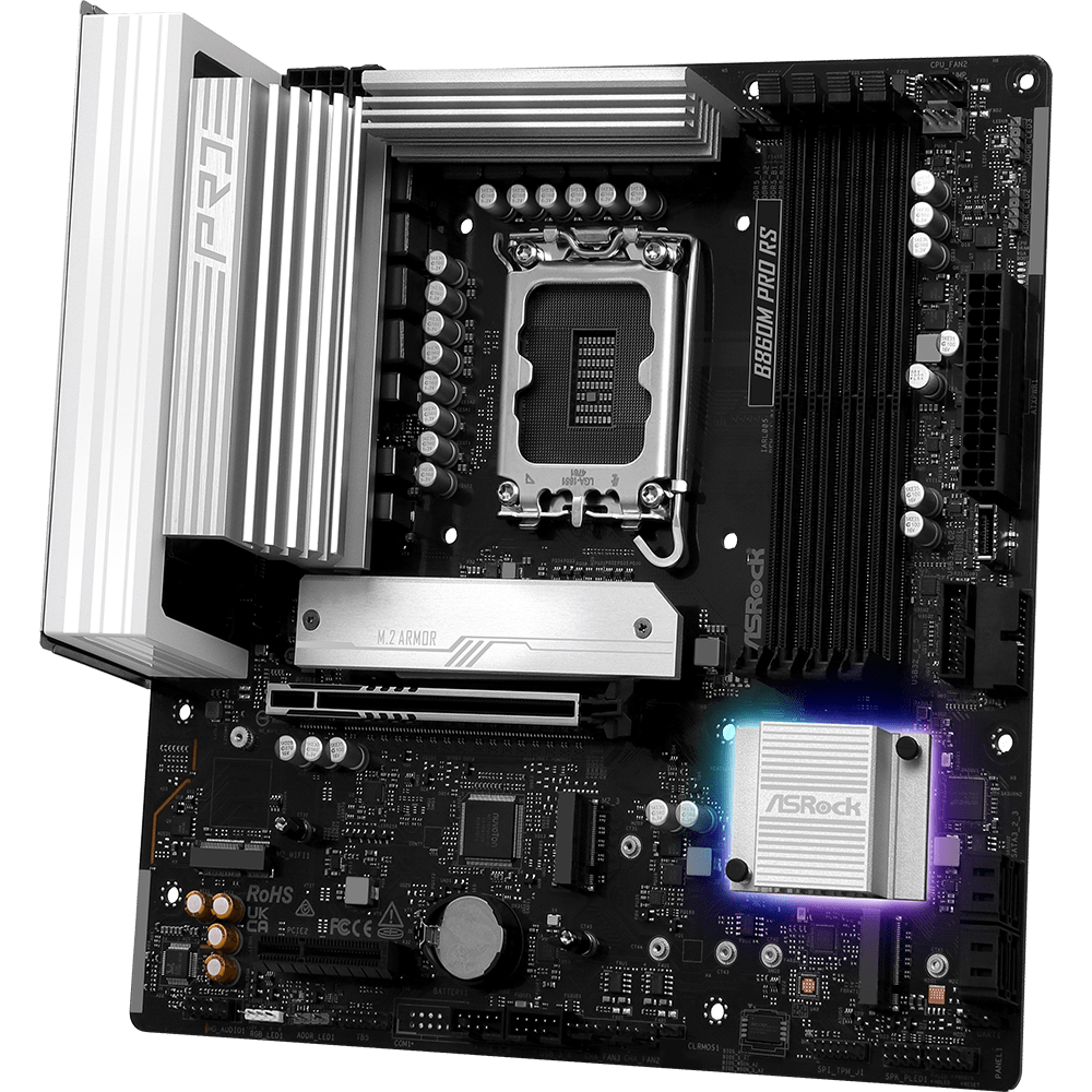 Mainboard ASRock B860M Pro RS - Foto 3