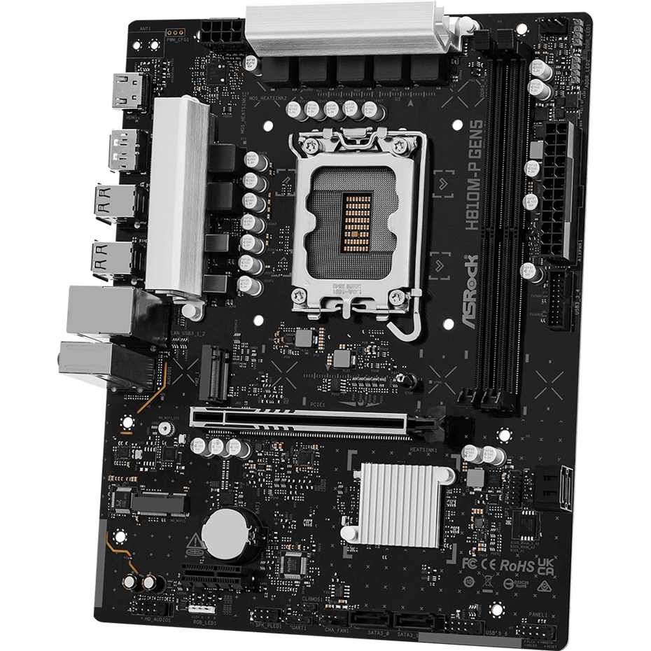 Carte mère ASRock H810M-P Gen5 - photo 3