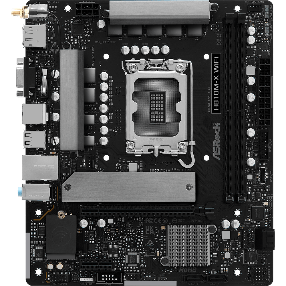 Mainboard ASRock H810M-X WiFi