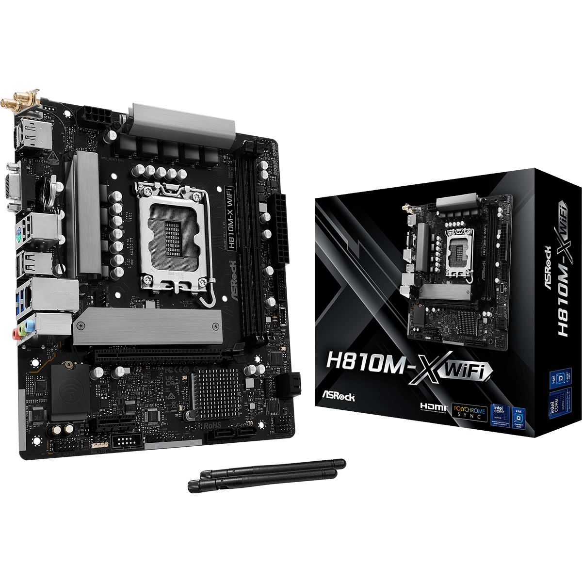 Mainboard ASRock H810M-X WiFi - Foto 5