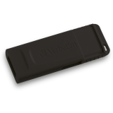 USB Flash накопитель 128GB Verbatim Slider Black (49328)