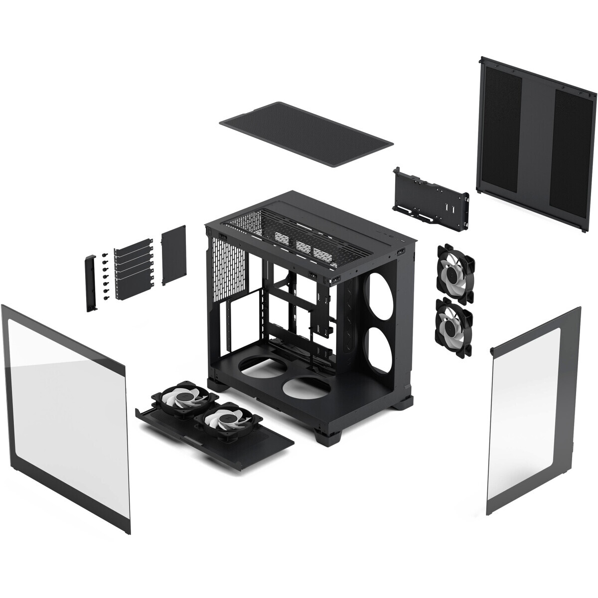 Gehäuse Fractal Design Pop 2 Vision Black RGB - FD-C-POV2A-02 - Foto 14