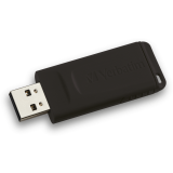 USB Flash накопитель 64GB Verbatim Slider Black (98698)