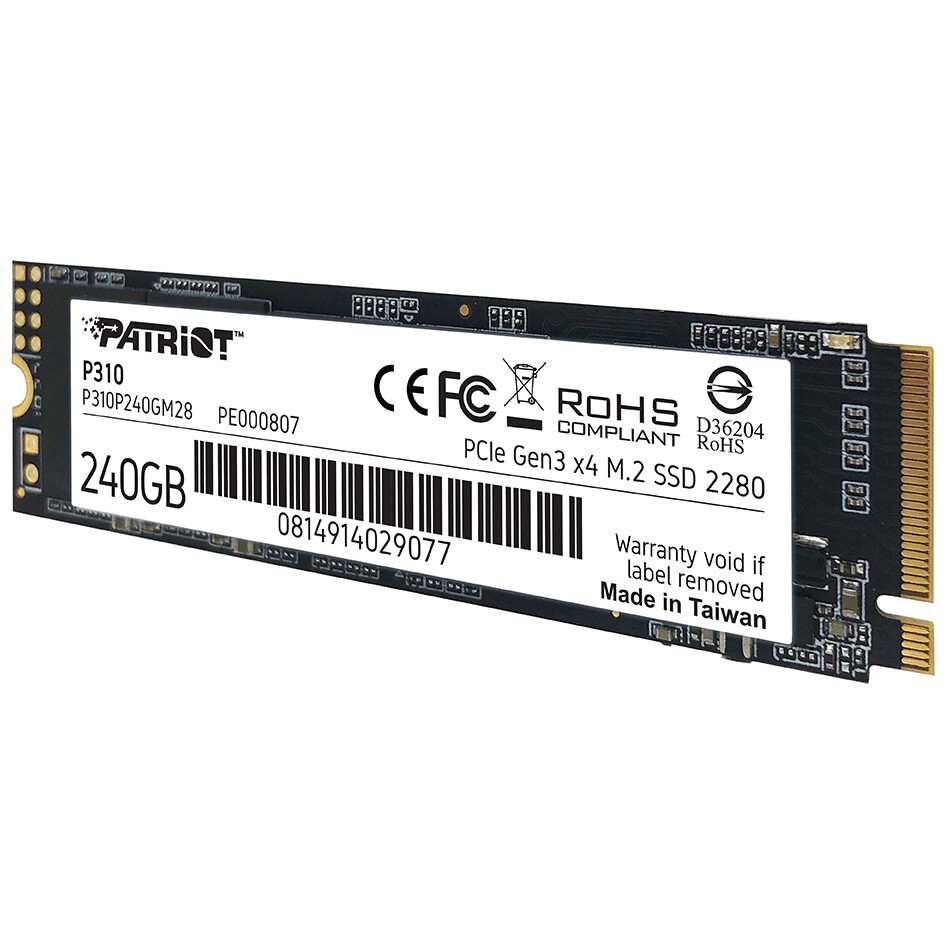 SSD-Speicher 240GB Patriot P310 (P310P240GM28) - Foto 2