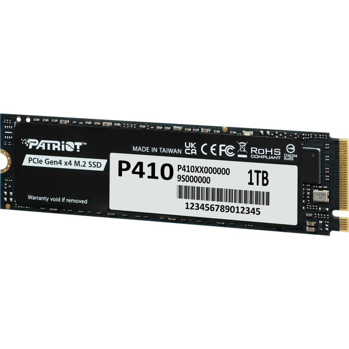 SSD-Speicher 1TB Patriot P410 (P410P1TBM28H) - Foto 2