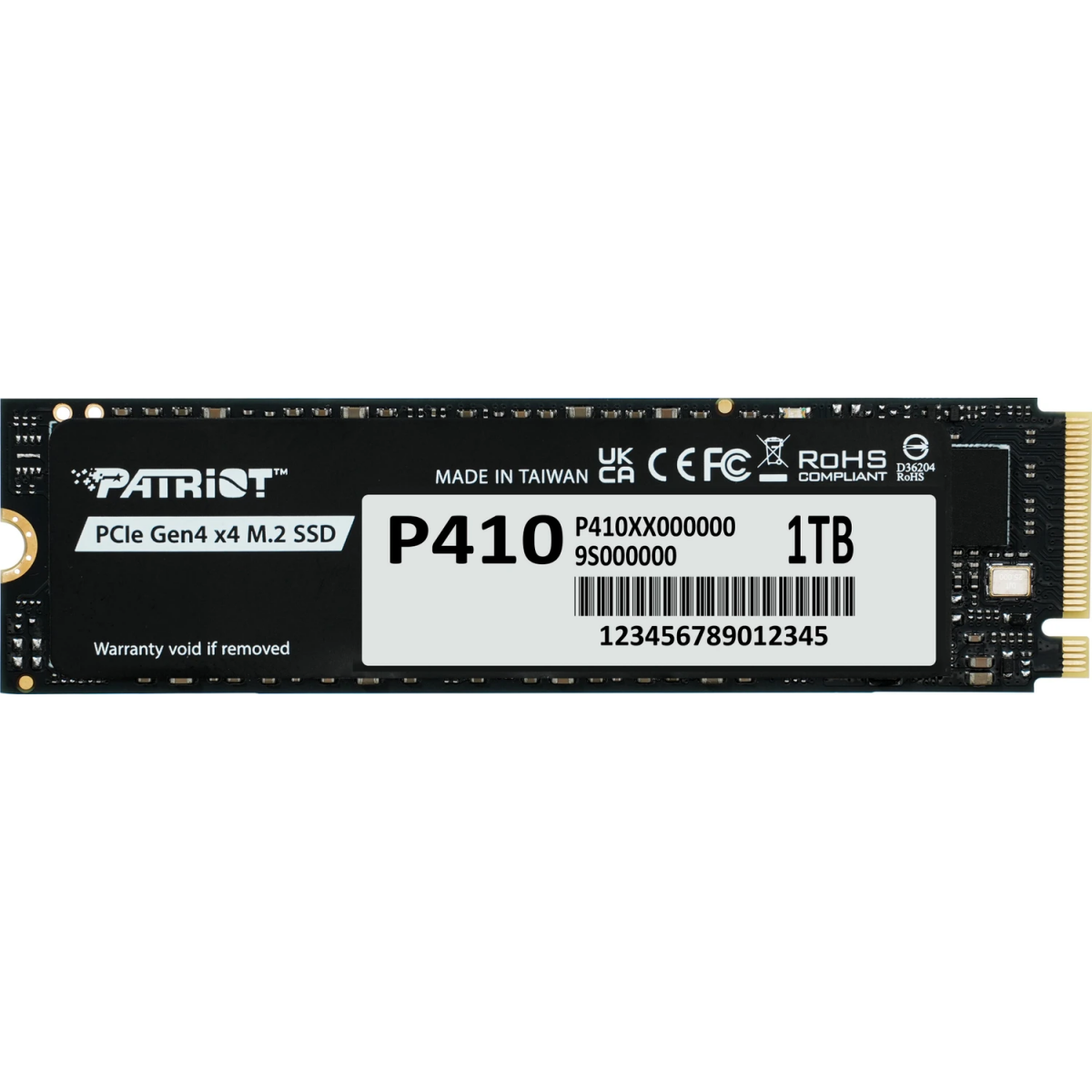 SSD-Speicher 1TB Patriot P410 (P410P1TBM28H) - Foto 3