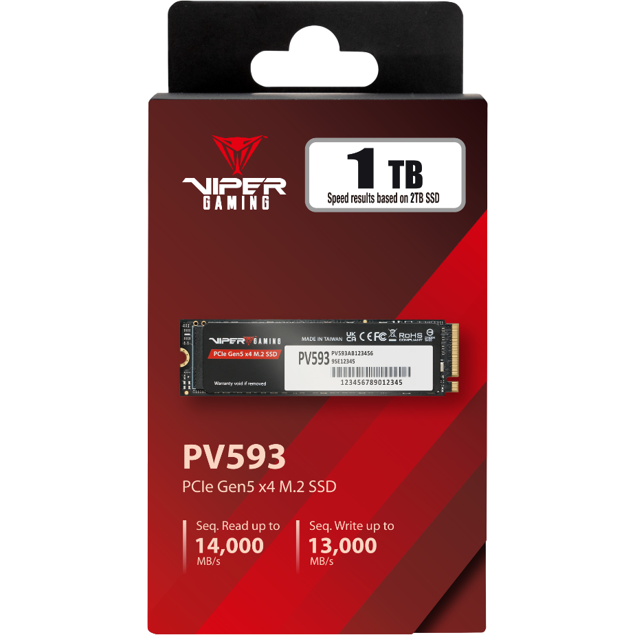 SSD-Speicher 1TB Patriot Viper PV593 (PV593P1TBM28H) - Foto 4