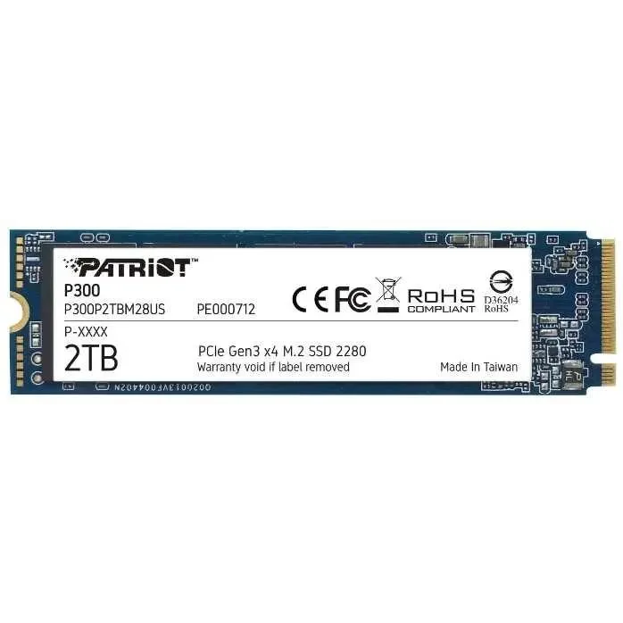 SSD-Speicher 2TB Patriot P300 (P300P2TBM28)