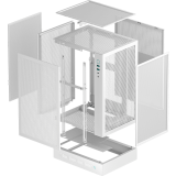 Корпус DeepCool CH170 DIGITAL White (R-CH170-WHNPI0D-G-1)
