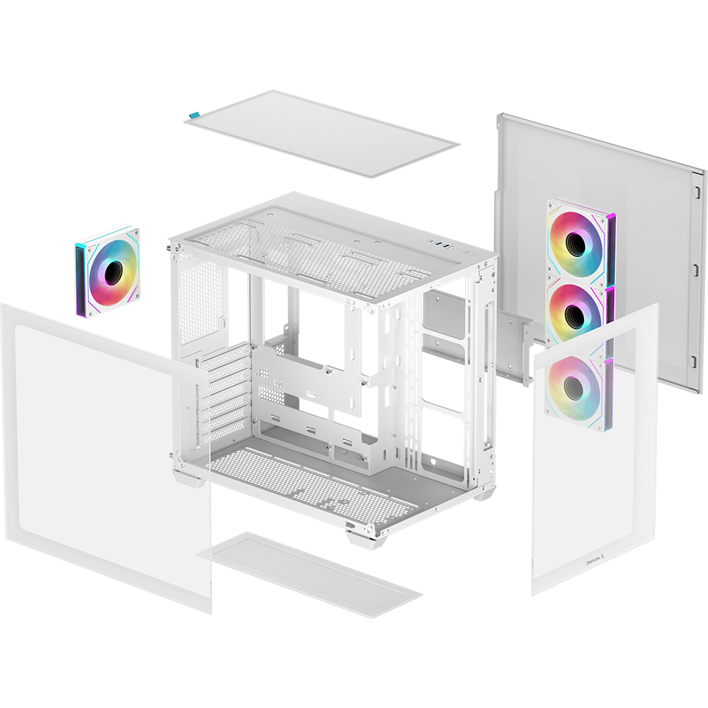 Корпус DeepCool CG530 4F White - R-CG530-WHADA4-G-1 - photo 12