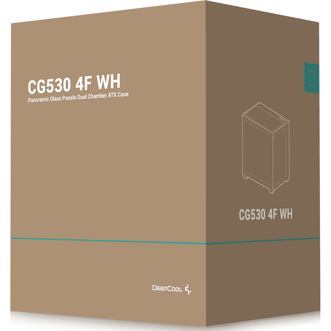 Корпус DeepCool CG530 4F White - R-CG530-WHADA4-G-1 - photo 13