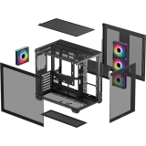 Корпус DeepCool CG530 4F Black (R-CG530-BKADA4-G-1)