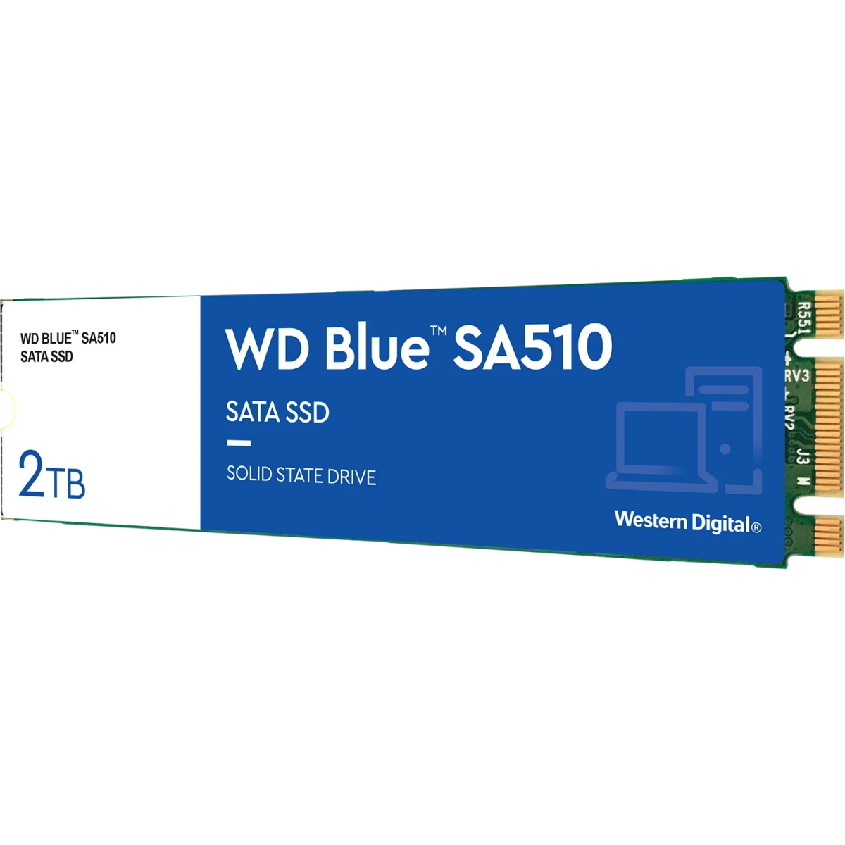 SSD-Speicher 2TB WD Blue SA510 (WDS200T3B0B) - WDS200T3B0B-00C7C0