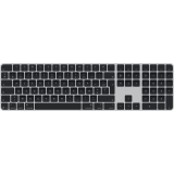 Clavier Apple Magic Keyboard With Touch ID and Numeric Keypad Black Keys (USB-C) (French) (MXK83F/A)