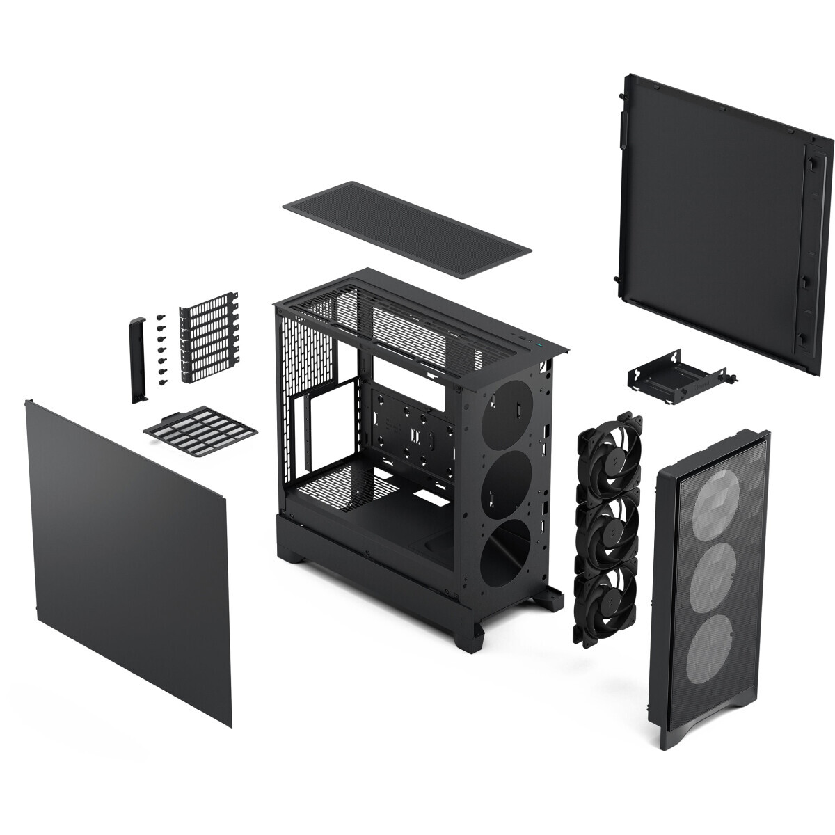 Gehäuse Fractal Design Pop 2 Air Black Solid - FD-C-POA2A-01 - Foto 13